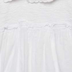 Zimmermann White Embroidered Cotton Dress (10 Yrs)