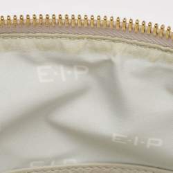 3.1 Phillip Lim Grey Leather Stripe Duffel Bags
