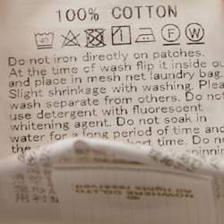 Pre Owned A Bathing Ape White Ape Head Applique Cotton Jersey T-Shirt M