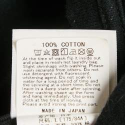 Pre Owned A Bathing Ape Black Back Street Print Cotton T-Shirt L