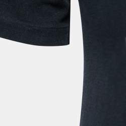 A Bathing Ape Black Graphic Print Crew Neck T Shirt S