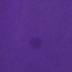 مملوكة مسبقًا A Bathing Ape Purple Logo Embroidered Cotton Pique Polo T-shirt XL