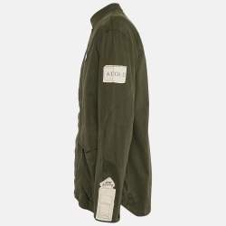 A Cold Wall Military Green Cotton Cargo Shirt M