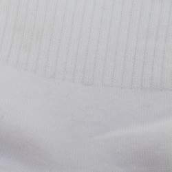 Pre Owned جوارب قطنية أوف وايت شعار مقسم بيضاء مقاس واحد