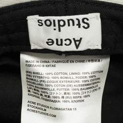 Pre Owned Acne Studio Beige Bucket Hat Size 59CM