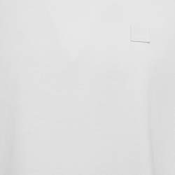 Pre Owned Acne Studios White Cotton Crew Neck T-Shirt XL