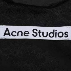 Acne Studios Grey Wool Blend Boxy Jacket M
