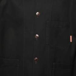 Pre Owned Acne Studios Black Cotton Jacket L