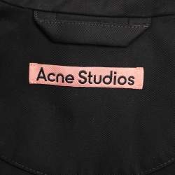 Pre Owned Acne Studios Black Cotton Jacket L