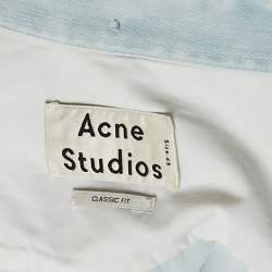 Acne Studios Blue Isherwood Denim Long Sleeve Shirt M