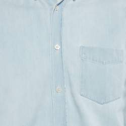 Acne Studios Blue Isherwood Denim Long Sleeve Shirt M