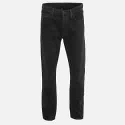 Pre Owned Acne Studios Black Denim 1996 Regular Fit Jeans L Waist 32"