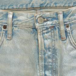 Pre Owned Acne Studios Blue Denim 1996 Regular Fit Jeans M/ Waist 32"