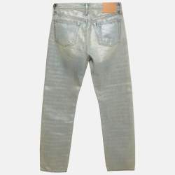Pre Owned Acne Studios Blue Denim 1996 Regular Fit Jeans M/ Waist 32"