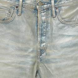 Pre Owned Acne Studios Blue Denim 1996 Regular Fit Jeans M/ Waist 32"