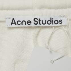 Pre Owned Acne Studios Unisex Cotton White Shorts L