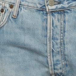 مملوكة مسبقًا Acne Studios Blue Denim Regular Fit Jeans L/Waist 32"
