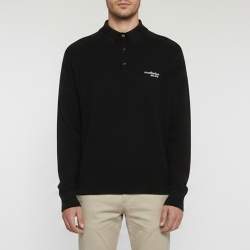 Pre Owned Acne Studios Black Wool Long Sleeve Sweater M 