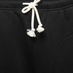 Pre Owned Acne Studios Black Cotton Sweatpants L
