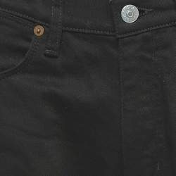 Pre Owned Acne Studios Black Denim Jeans L Waist 34"