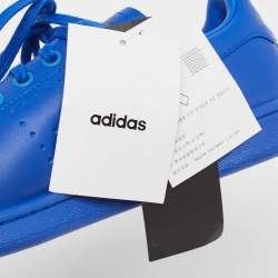 Adidas By Raf Simons Blue Leather Stan Smith Sneakers Size 38