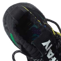 Adidas x Pharrell Williams Crazy Byw Lvl X Multicolor Mesh And Suede Sneakers Size 45.5