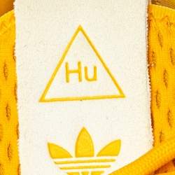Pharrell Williams x Adidas Solid Gold Cotton Knit PW Tennis Hu Sneakers Size 46
