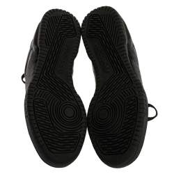 Pre Owned Yeezy x Adidas Grey Leather Powerphase Calabasas Sneaker Size 42