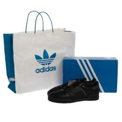 Pre Owned Yeezy x Adidas Grey Leather Powerphase Calabasas Sneaker Size 42