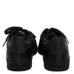 Pre Owned Yeezy x Adidas Grey Leather Powerphase Calabasas Sneaker Size 42