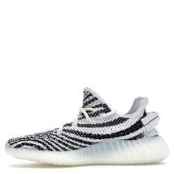 Pre Owned Adidas Yeezy 350 Zebra Sneakers Size EU 43 1/3 US 9.5
