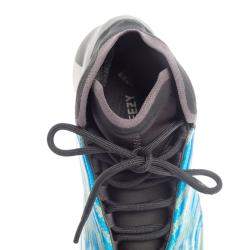 Adidas Yeezy QNTM BSKTBL Frozen Blue Sneakers Size EU 38 2/3 US 6