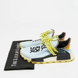 Pre Owned حذاء رياضي فاريل وأديداس هيومان ريس أحمر مقاس 42