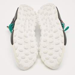 Pharrell Williams x Adidas White Fabric Human Body NMD Sneakers Size 46 2/3