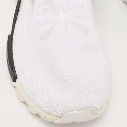 Pharrell Williams x Adidas White Fabric Human Body NMD Sneakers Size 46 2/3