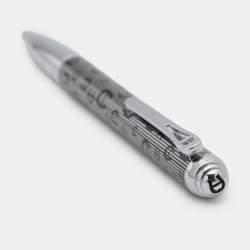 Pre Owned Aigner Silver Tone Metal Bellini Pieno Ballpoint Pen