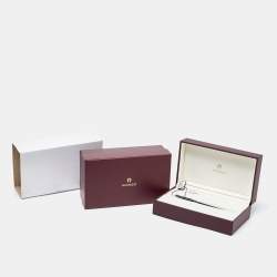 Aigner Black Resin Flero A Logo Ballpoint Pen