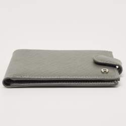 Aigner Grey Leather Wallet