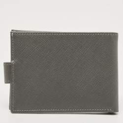 Aigner Grey Leather Wallet