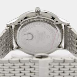 Pre Owned Aigner Blue Stainless Steel Treviso A44100 Men's Wristwatch 42 mm 