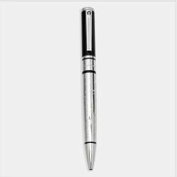 Pre Owned Aigner Logo Resin Silver Tone Ballpoint