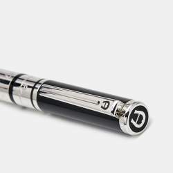 Pre Owned Aigner Logo Resin Silver Tone Ballpoint