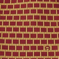 Aigner Red/Yellow Jacquard Silk Tie
