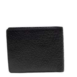 Aigner Black Leather Bifold Wallet