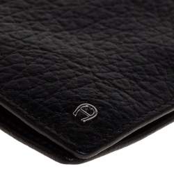 Aigner Black Leather Bifold Wallet