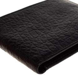Aigner Black Leather Bifold Wallet