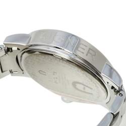 مملوكة مسبقًا Aigner Silver Stainless Steel Cortina A26000 Men's Wristwatch 41 mm