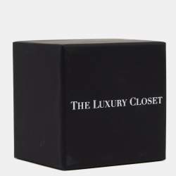 Pre Owned Aigner Silver Two Tone Stainless Steel Leather Murano A35100 Men's Wristwatch 40 mm