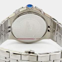Aigner Silver Stainless Steel Parma A135100 Men's Wristwatch 42 mm
