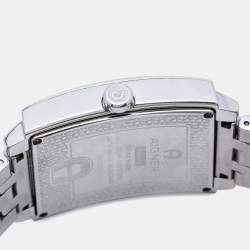 Pre Owned Aigner Brown Stainless Steel Bresica A34100 Men's Wristwatch 33 mm